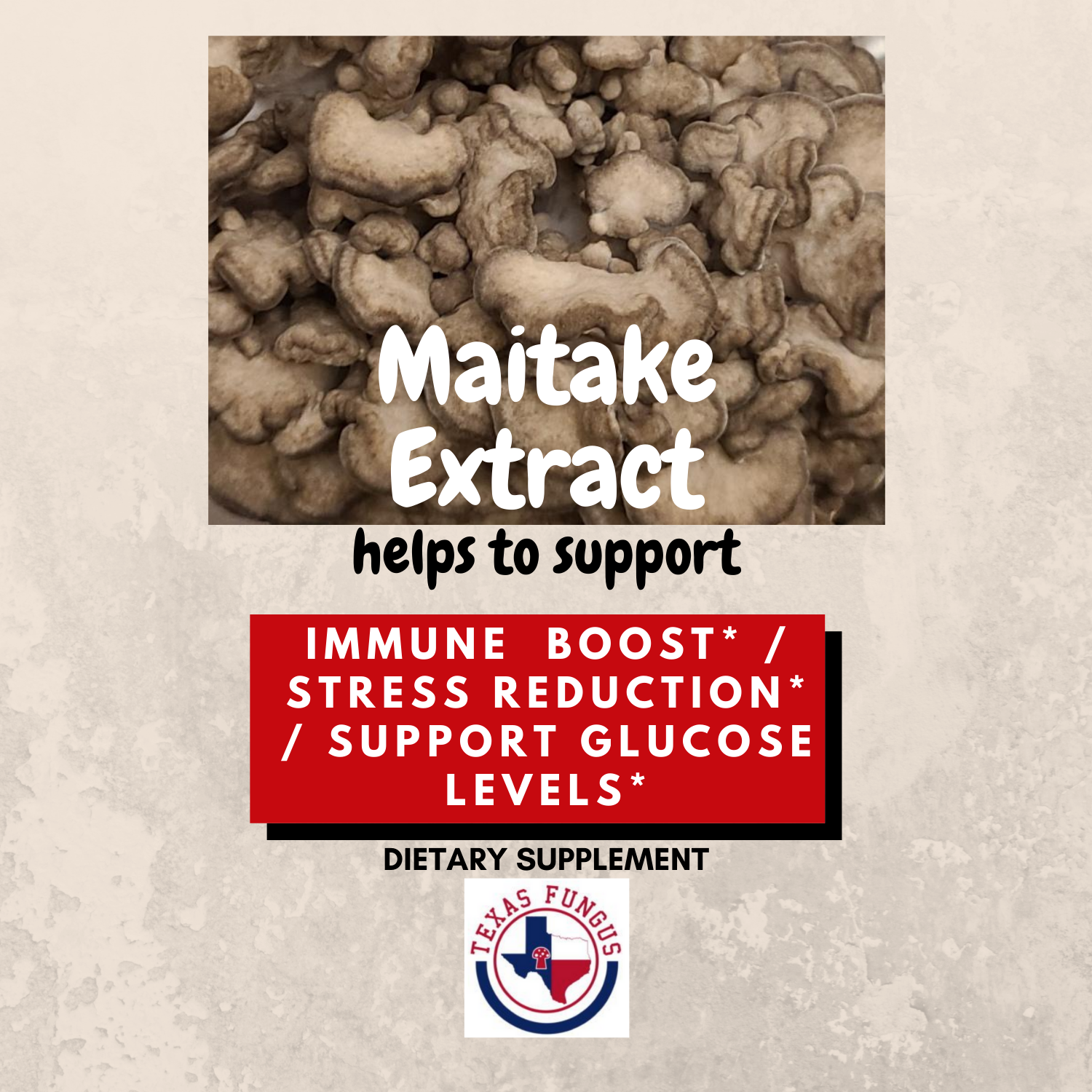 Maitake Tincture Texas Fungus